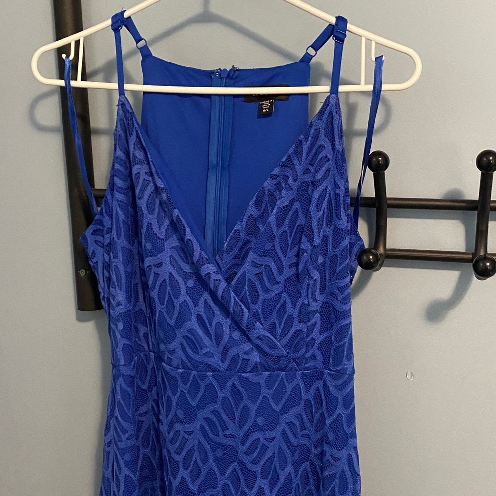 Le Chateau Royal Blue Dress
